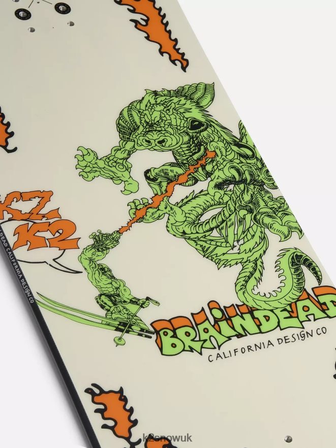 Snowboard | K2 Unisex X BRAIN DEAD EXCAVATOR SNOWBOARD 2023 22VBTN334 - Image 6